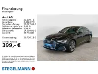 Gebraucht Audi A6 Design 299 PS (219 kW) 2022 Brillantschwarz Limousine