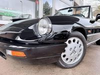 Gebraucht Alfa Romeo Spider 120 PS (88 kW) 1990 Schwarz Cabrio