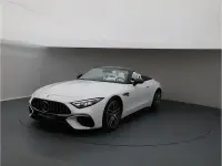 Gebraucht Mercedes SL63 AMG AMG 585 PS (430 kW) 2022 Manufaktur magno lack manufaktur opalithweiss magno Cabrio