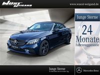 Gebraucht Mercedes C180 AMG line Plus 156 PS (114 kW) 2024 Blau Cabrio