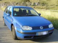 Gebraucht VW Golf IV 90 PS (66 kW) 2000 Blau Kombi