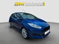 Gebraucht Ford Fiesta ST-Line 125 PS (91 kW) 2015 Blau Kleinwagen