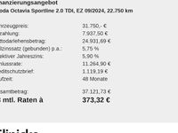 Gebraucht Skoda Octavia SportLine 150 PS (110 kW) 2024 Grau Kombi