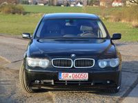 Second-hand BMW 735 272 CP (200 kW) 2002 Negru Berlinǎ