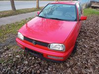 Gebraucht VW Golf III 60 PS (44 kW) 1997 Rot Kleinwagen