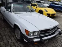 Gebraucht Mercedes 560 231 PS (169 kW) 1987 Weiß Cabrio