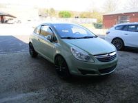 Gebraucht Opel Corsa Color Edition 80 PS (58 kW) 2009 Grün Kleinwagen