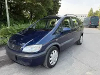Gebraucht Opel Zafira 100 PS (73 kW) 2002 Blau Van / Kleinbus