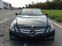 Usata Mercedes E350 231 CV (169 kW) 2011 Nero Cabrio