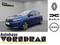 Neu Dacia Sandero Expression 101 PS (74 kW) 2025 Iron blau metallic Limousine