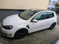 Gebraucht VW Golf VI 122 PS (89 kW) 2009 Weiß Kleinwagen
