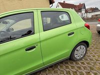 Gebraucht Mitsubishi Space Star 71 PS (52 kW) 2014 Grün Van / Kleinbus