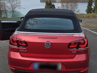 Gebraucht VW Golf Cabriolet 105 PS (77 kW) 2012 Rot Cabrio