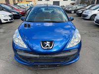 Gebraucht Peugeot 206 Basis 60 PS (44 kW) 2009 Lack blau i Kleinwagen