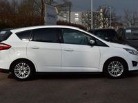 Gebraucht Ford C-MAX Titanium 150 PS (110 kW) 2013 Weiß Van / Kleinbus