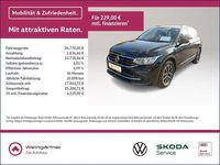Gebraucht VW Tiguan Life 150 PS (110 kW) 2022 Schwarz SUV