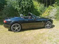 Gebraucht Mazda MX5 126 PS (92 kW) 2010 Schwarz Cabrio
