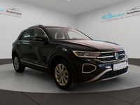 Gebraucht VW T-Roc Style 110 PS (80 kW) 2022 Deep black perleffekt (schwarz), perleffekt SUV