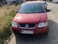 Gebraucht VW Touran 116 PS (85 kW) 2004 Rot Van / Kleinbus