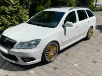 Gebraucht Skoda Octavia RS 170 PS (125 kW) 2013 Weiß Kombi