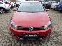 Gebraucht VW Golf VI Sport 122 PS (89 kW) 2011 Rot Kleinwagen