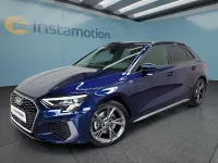 Gebraucht Audi A3 Sportback 200 PS (147 kW) 2023 Blau Kleinwagen