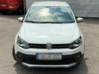 Gebraucht VW Polo Cross 90 PS (66 kW) 2015 Weiß Kleinwagen