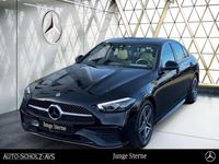 Gebraucht Mercedes C220 AMG 200 PS (147 kW) 2025 Unilack schwarz uni Limousine