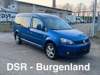 Second-hand VW Caddy Maxi 102 CP (75 kW) 2011 Albastru Monovolum