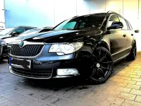 Gebraucht Skoda Superb 140 PS (102 kW) 2012 Schwarz Kombi