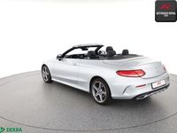 Gebraucht Mercedes C220 AMG 170 PS (125 kW) 2018 Silber Cabrio