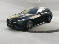 Gebraucht Mercedes C220 AMG line 197 PS (144 kW) 2025 Metalliclack obsidianschwarz Kombi
