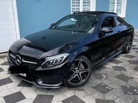 Gebraucht Mercedes C180 AMG 156 PS (114 kW) 2018 Schwarz Coupé
