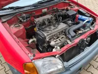 Gebraucht Toyota Starlet 75 PS (55 kW) 1998 Rot Kleinwagen