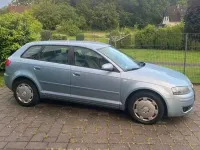 Gebraucht Audi A3 Sportback Attraction 102 PS (75 kW) 2007 Blau Kleinwagen