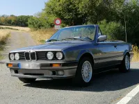 Gebraucht BMW 325 Cabriolet 170 PS (125 kW) 1991 Grau Cabrio