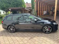 Gebraucht VW Golf VII GTD 184 PS (135 kW) 2016 Schwarz Kombi