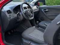 Gebraucht VW Polo Trendline 75 PS (55 kW) 2014 Rot Kleinwagen