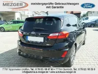 Gebraucht Ford Fiesta ST-Line 125 PS (91 kW) 2023 Obsidianschwarz metallic Kleinwagen
