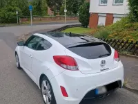 Gebraucht Hyundai Veloster 140 PS (102 kW) 2012 Weiß Kleinwagen