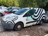 Gebraucht Peugeot Partner 75 PS (55 kW) 2011 Weiß Van / Kleinbus
