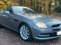 Gebraucht Mercedes SLK200 184 PS (135 kW) 2014 Grau Cabrio