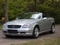 Gebraucht Mercedes SLK230 AMG 193 PS (141 kW) 1998 Silber Cabrio