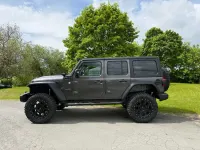 Gebraucht Jeep Wrangler Unlimited Sahara 272 PS (200 kW) 2021 Grau SUV