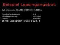 gebraucht Audi A3 Limousine S-Line 35 TDI S-tronic / Navi, LED