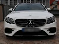 Gebraucht Mercedes E220 AMG line 194 PS (142 kW) 2017 Weiß Kombi