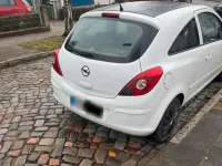 Gebraucht Opel Corsa 80 PS (58 kW) 2007 Weiß Kleinwagen