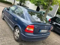 Gebraucht Opel Astra 101 PS (74 kW) 2002 Blau Limousine