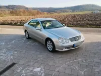 Gebraucht Mercedes CLK320 218 PS (160 kW) 2004 Silber Coupé