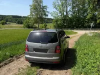 Gebraucht VW Touran 140 PS (102 kW) 2008 Silber Van / Kleinbus